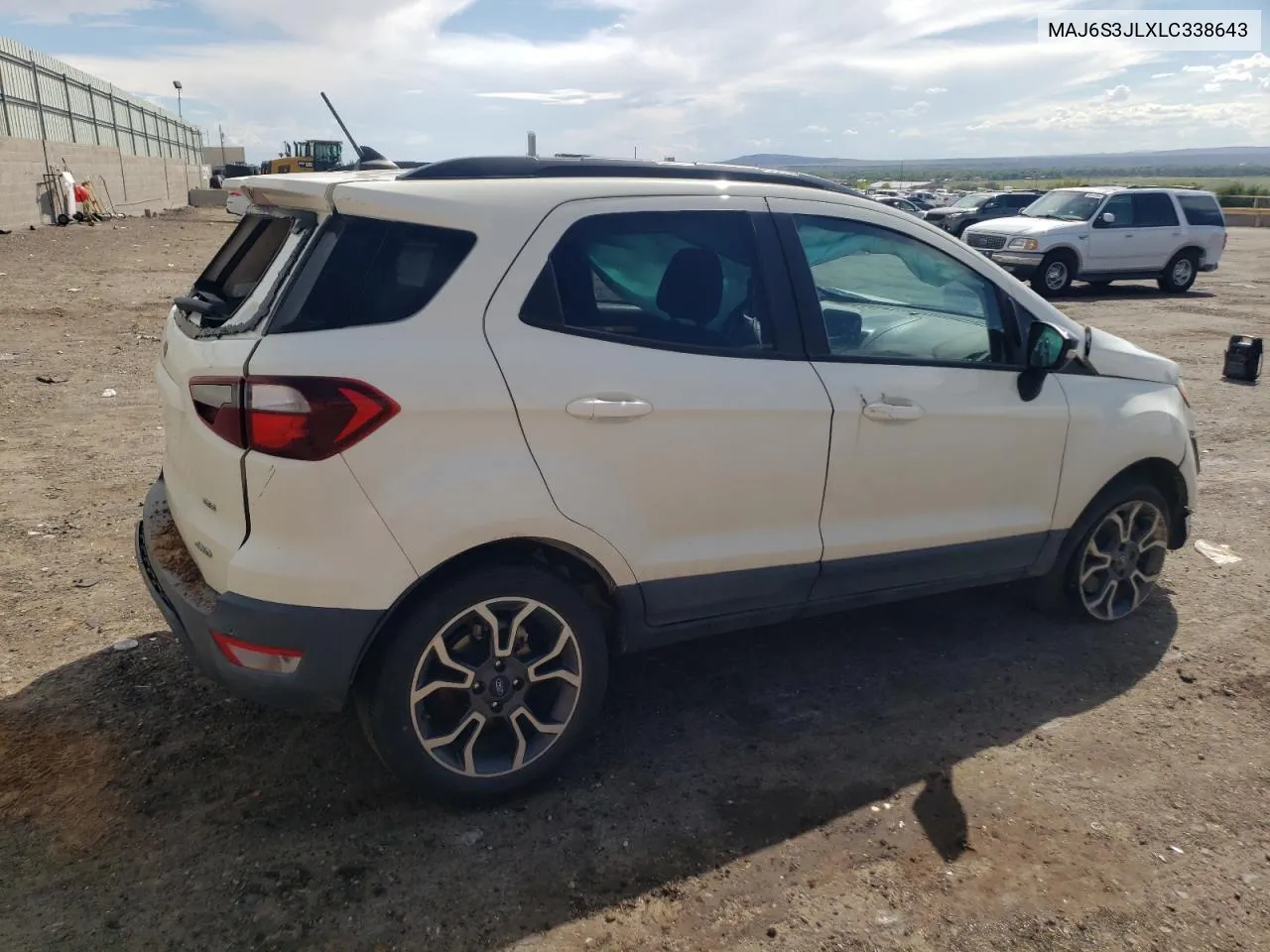 2020 Ford Ecosport Ses VIN: MAJ6S3JLXLC338643 Lot: 68942704