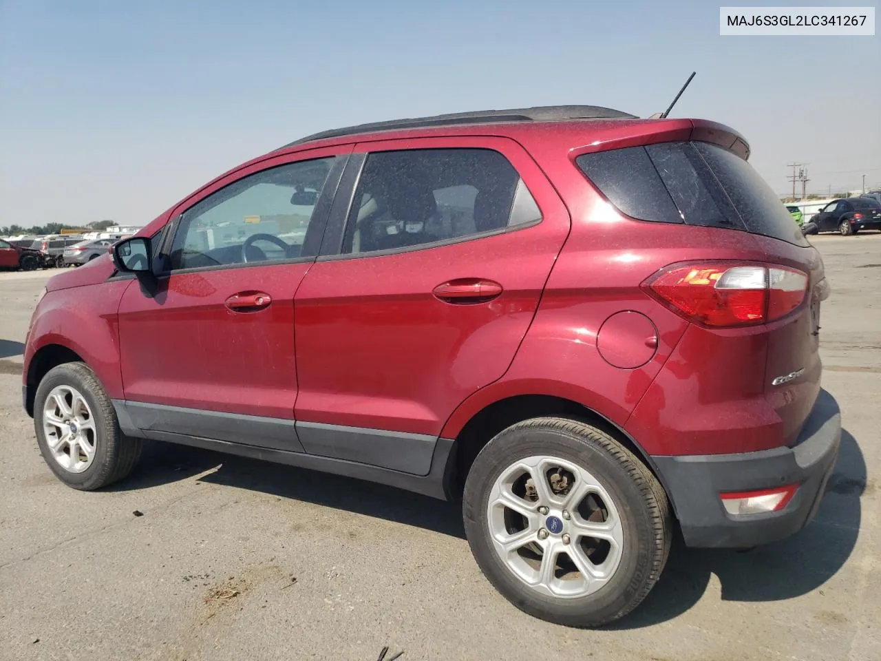 2020 Ford Ecosport Se VIN: MAJ6S3GL2LC341267 Lot: 69522944