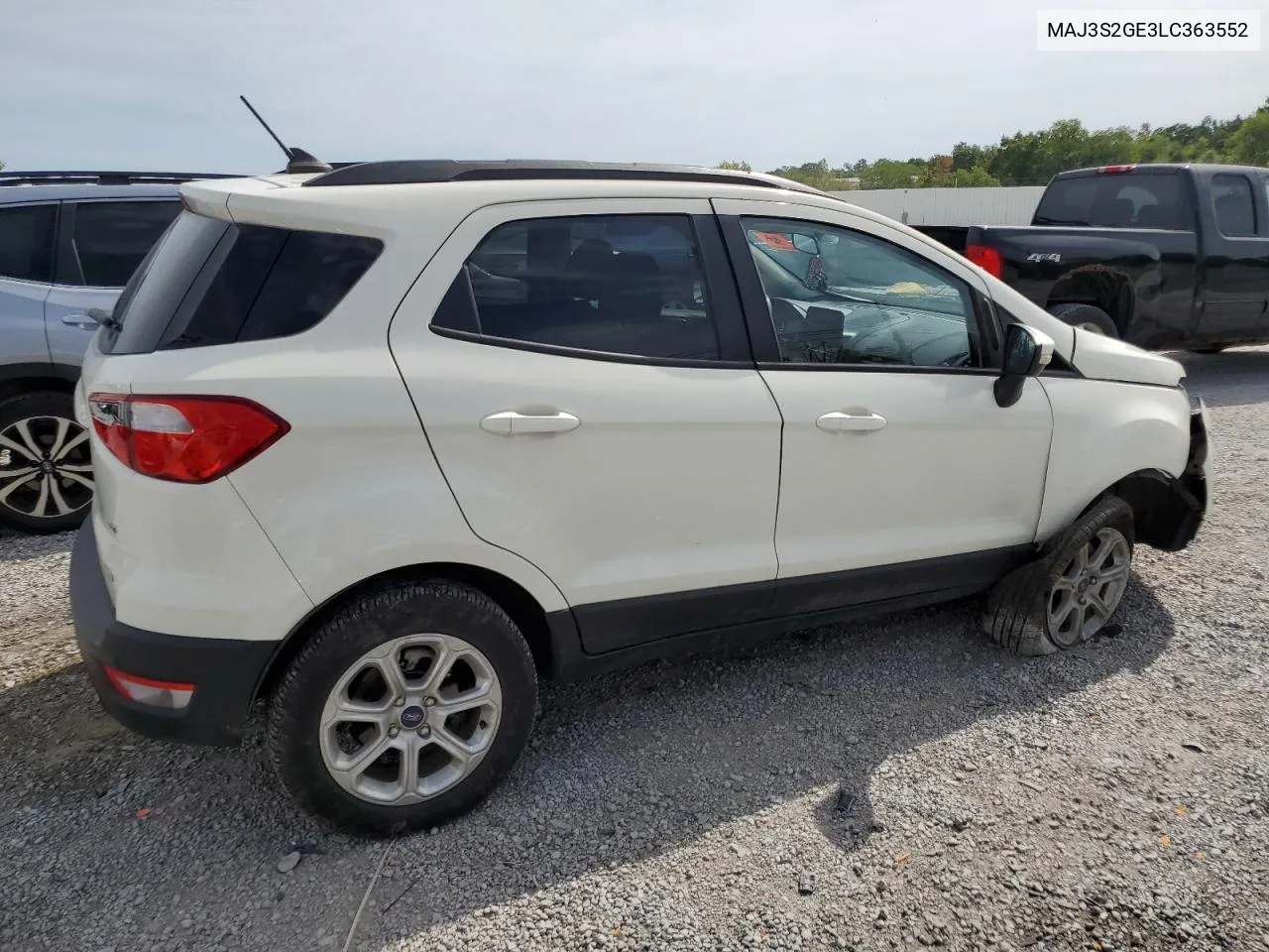 2020 Ford Ecosport Se VIN: MAJ3S2GE3LC363552 Lot: 69683154