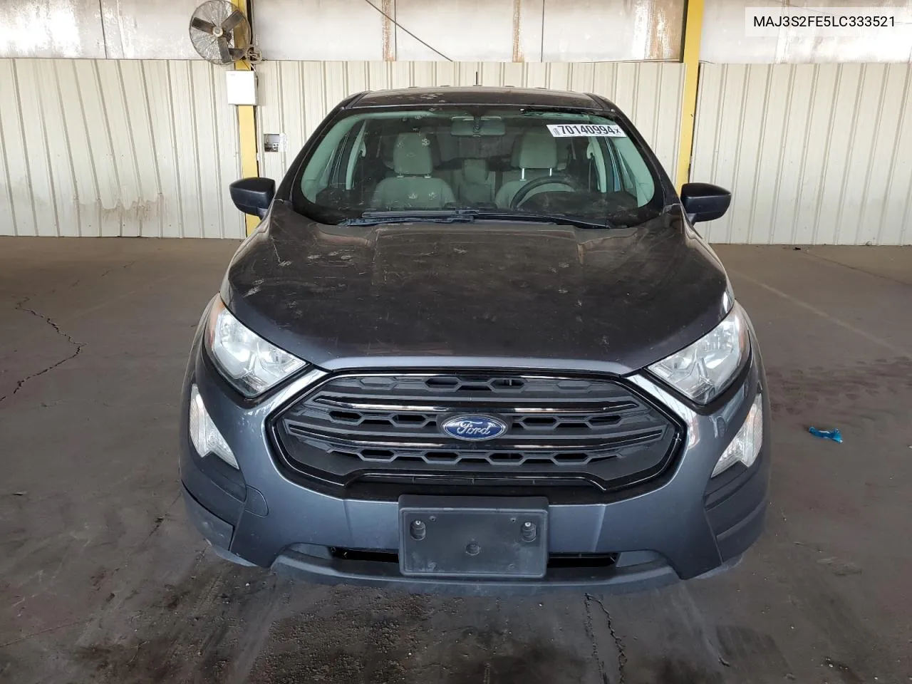 2020 Ford Ecosport S VIN: MAJ3S2FE5LC333521 Lot: 70140994