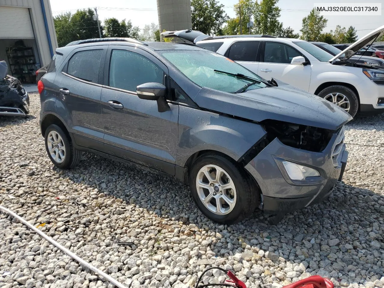 2020 Ford Ecosport Se VIN: MAJ3S2GE0LC317340 Lot: 70382124