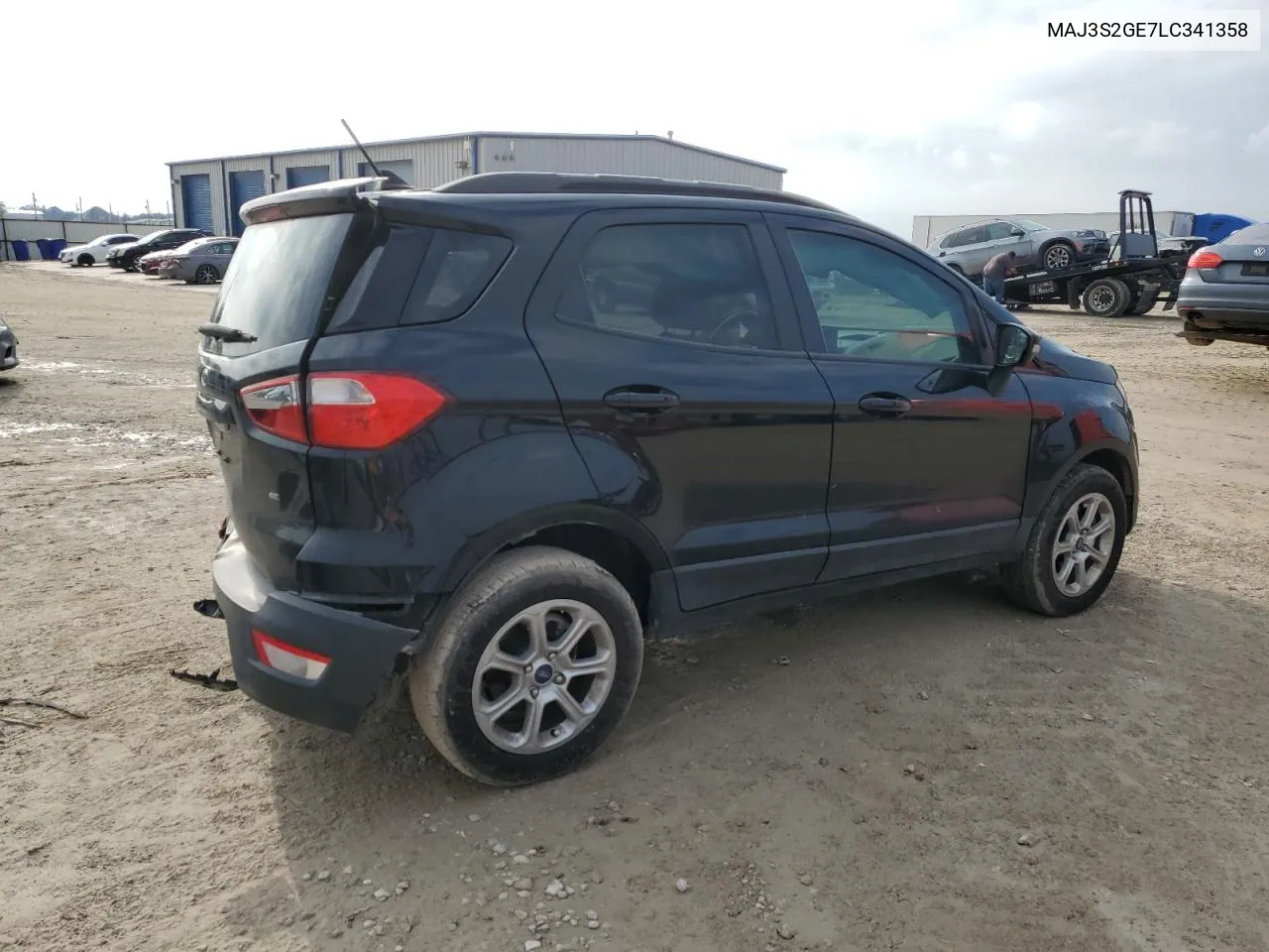 2020 Ford Ecosport Se VIN: MAJ3S2GE7LC341358 Lot: 70387294