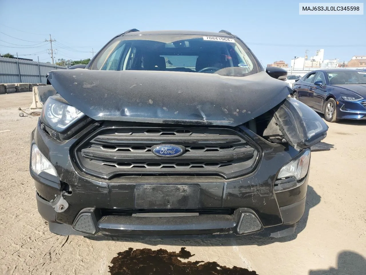 2020 Ford Ecosport Ses VIN: MAJ6S3JL0LC345598 Lot: 70841964