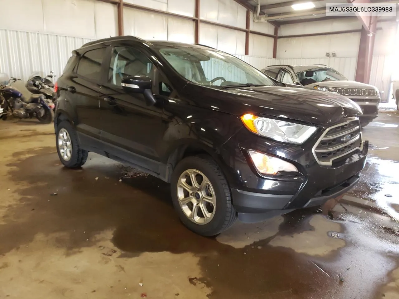 2020 Ford Ecosport Se VIN: MAJ6S3GL6LC339988 Lot: 70905474