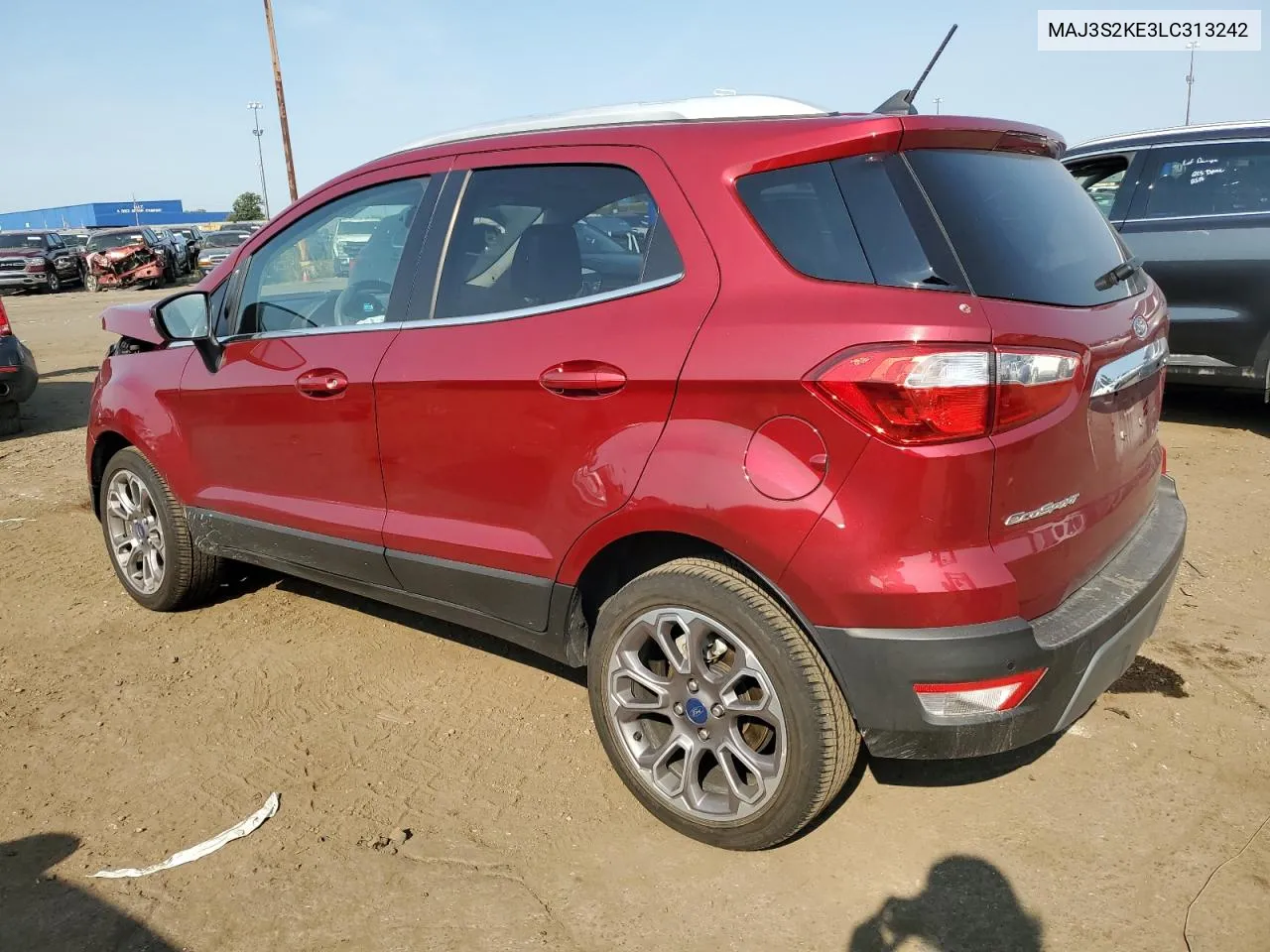 2020 Ford Ecosport Titanium VIN: MAJ3S2KE3LC313242 Lot: 70909904