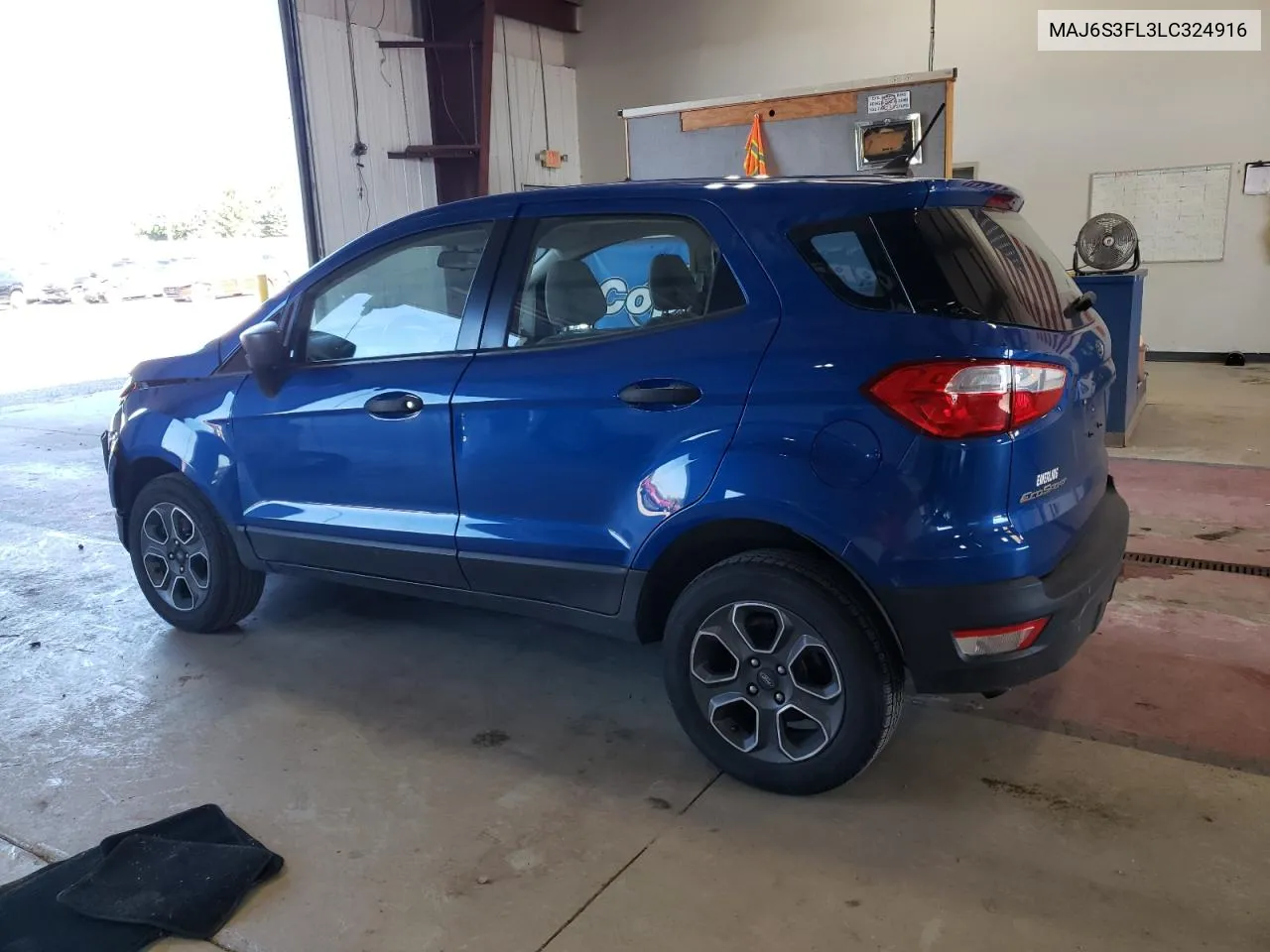 MAJ6S3FL3LC324916 2020 Ford Ecosport S