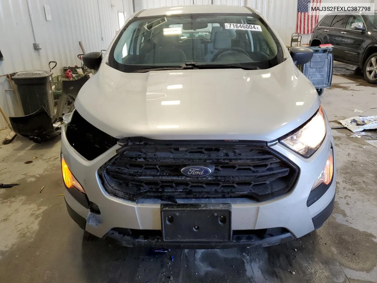 2020 Ford Ecosport S VIN: MAJ3S2FEXLC387798 Lot: 71646004