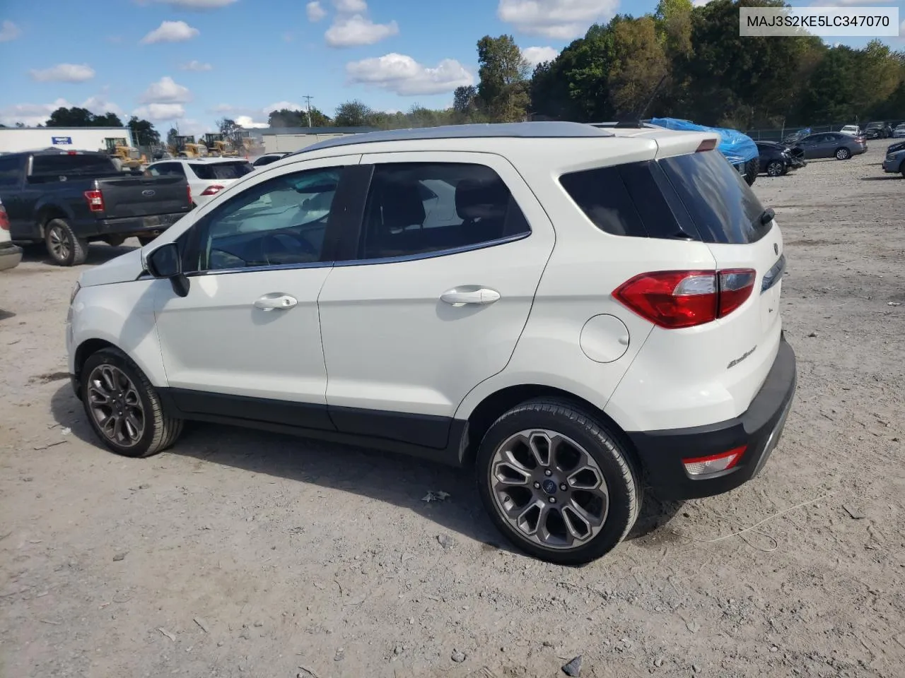 2020 Ford Ecosport Titanium VIN: MAJ3S2KE5LC347070 Lot: 71844014