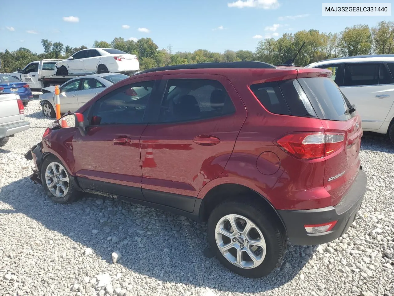 2020 Ford Ecosport Se VIN: MAJ3S2GE8LC331440 Lot: 71858794