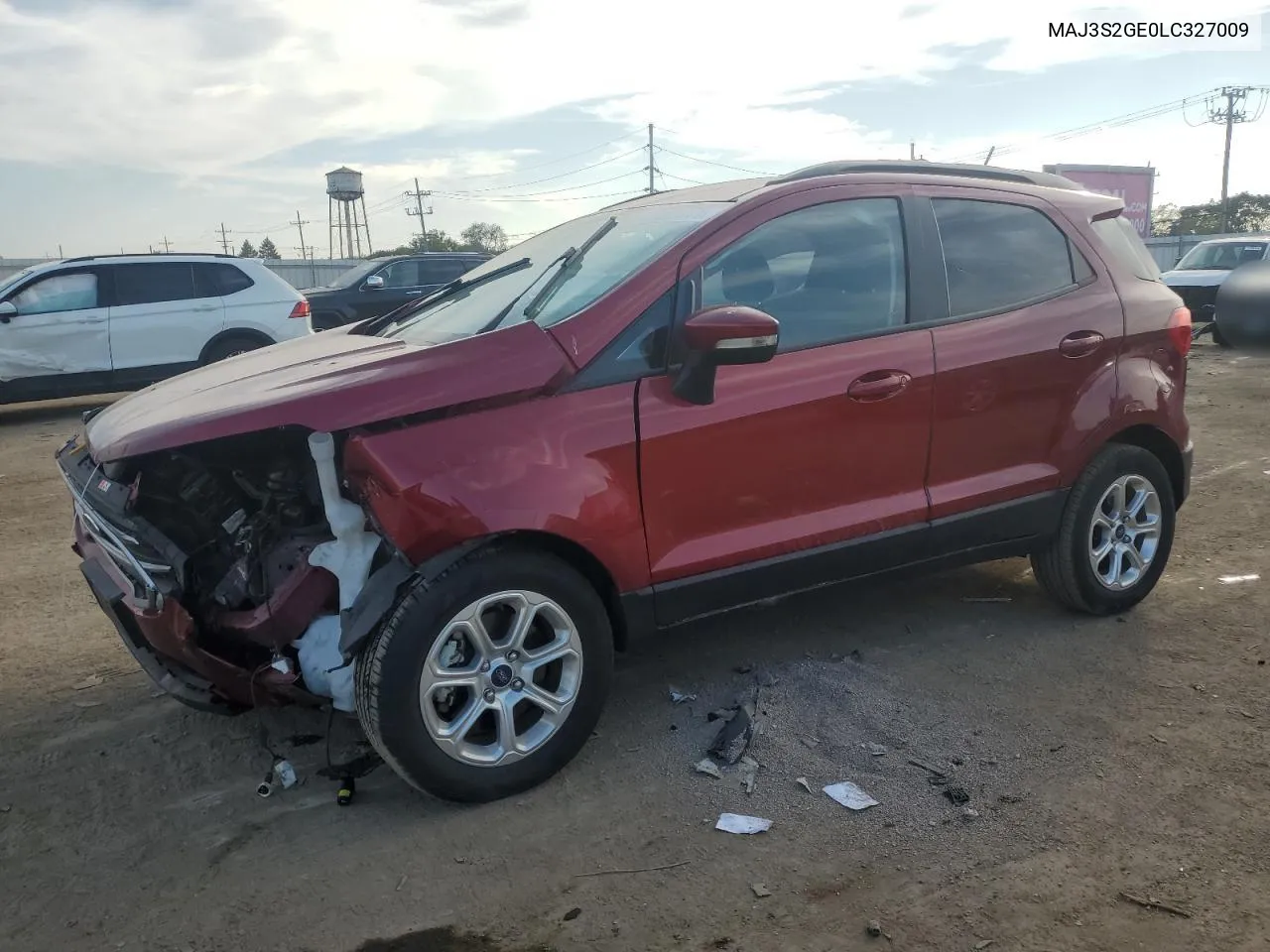 2020 Ford Ecosport Se VIN: MAJ3S2GE0LC327009 Lot: 71930244