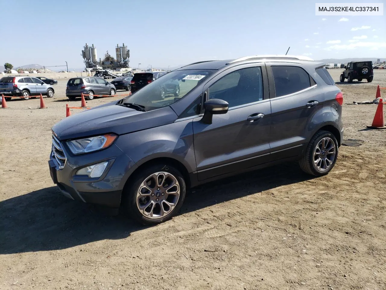 2020 Ford Ecosport Titanium VIN: MAJ3S2KE4LC337341 Lot: 72027984