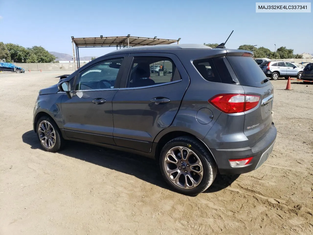 2020 Ford Ecosport Titanium VIN: MAJ3S2KE4LC337341 Lot: 72027984