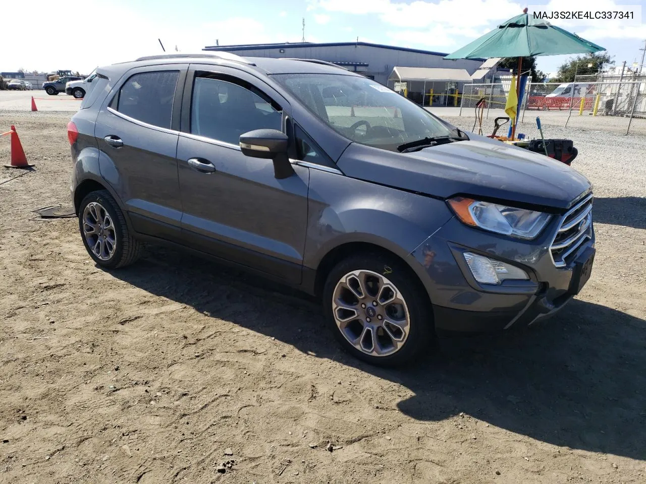 2020 Ford Ecosport Titanium VIN: MAJ3S2KE4LC337341 Lot: 72027984