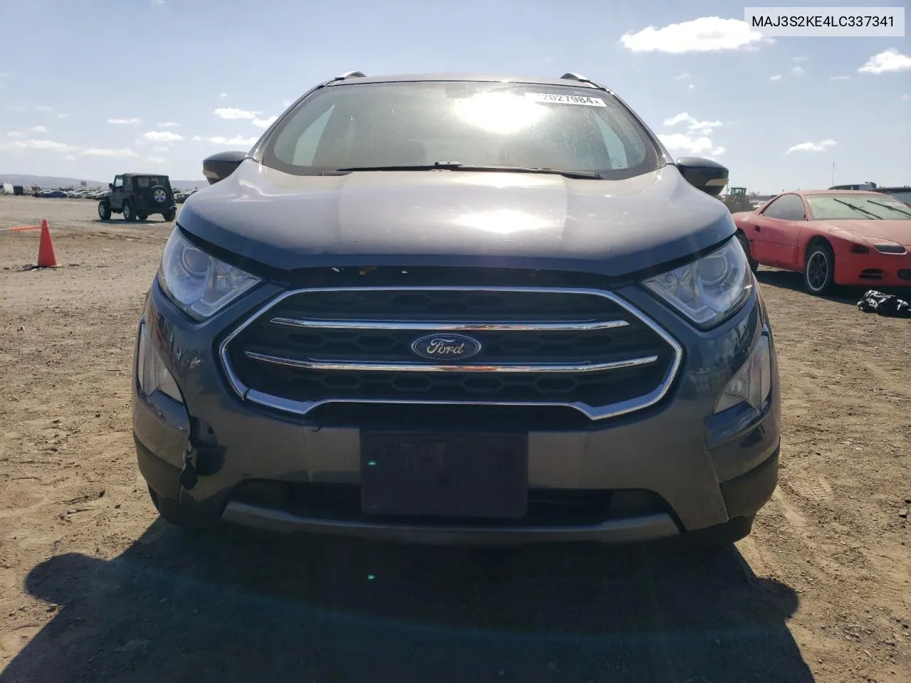 2020 Ford Ecosport Titanium VIN: MAJ3S2KE4LC337341 Lot: 72027984