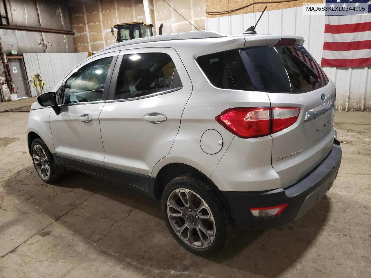 2020 Ford Ecosport Titanium VIN: MAJ6S3KLXLC344005 Lot: 72095124