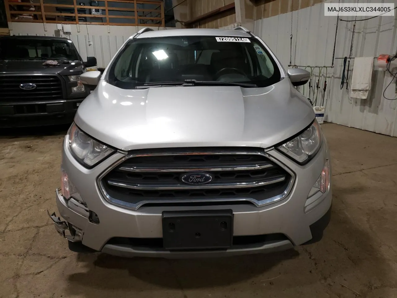 2020 Ford Ecosport Titanium VIN: MAJ6S3KLXLC344005 Lot: 72095124