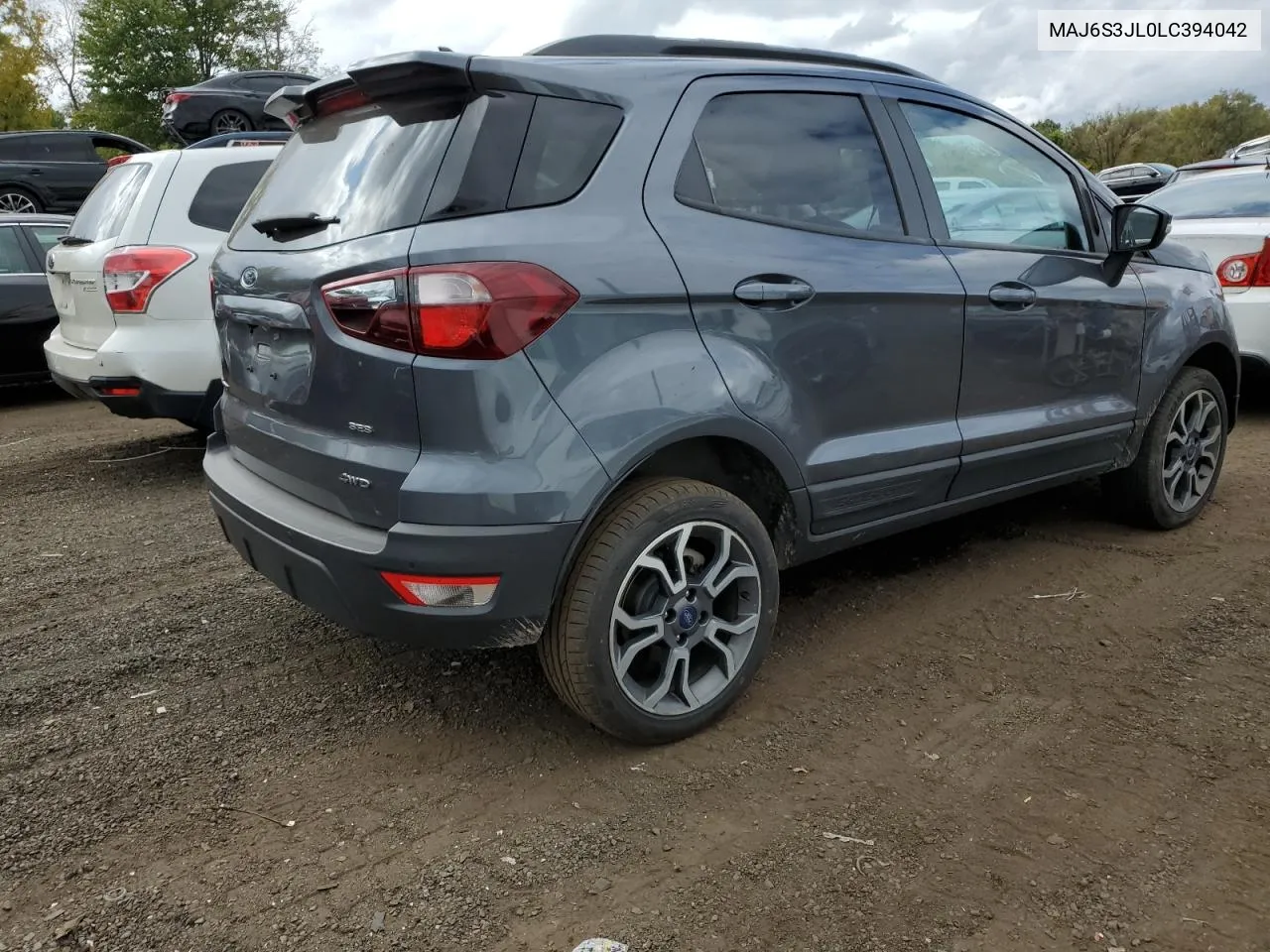 2020 Ford Ecosport Ses VIN: MAJ6S3JL0LC394042 Lot: 72899484