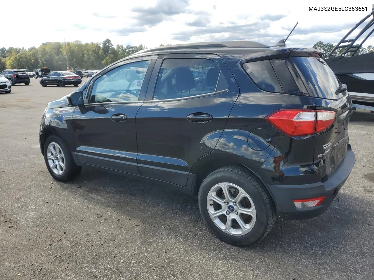 2020 Ford Ecosport Se VIN: MAJ3S2GE5LC363651 Lot: 72978704