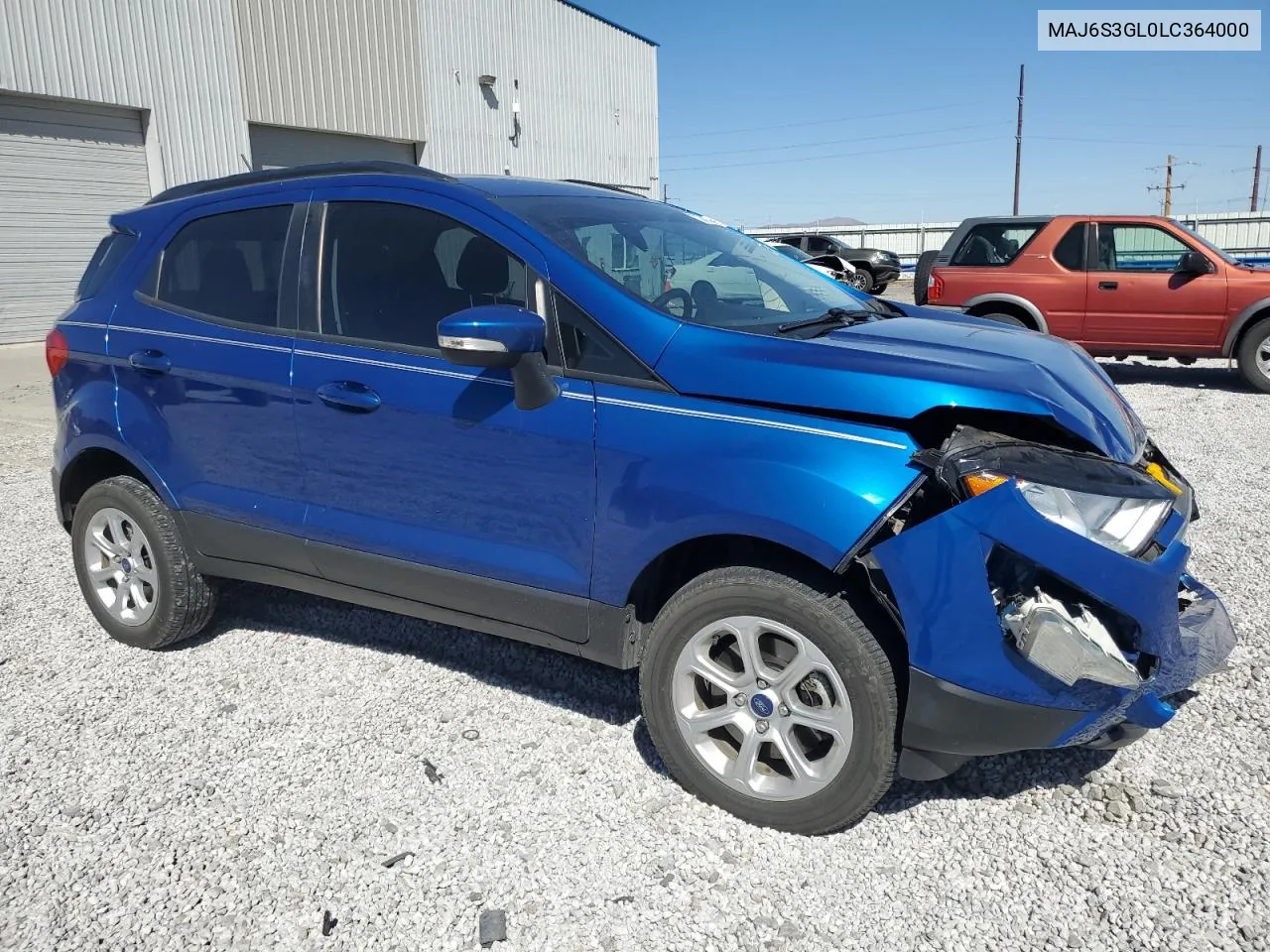 MAJ6S3GL0LC364000 2020 Ford Ecosport Se