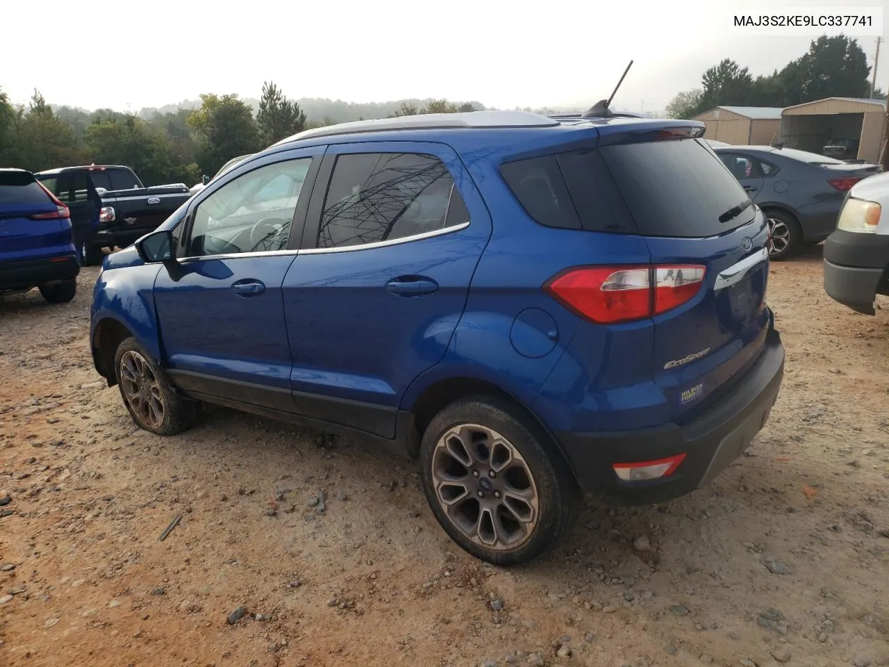 2020 Ford Ecosport Titanium VIN: MAJ3S2KE9LC337741 Lot: 73775004