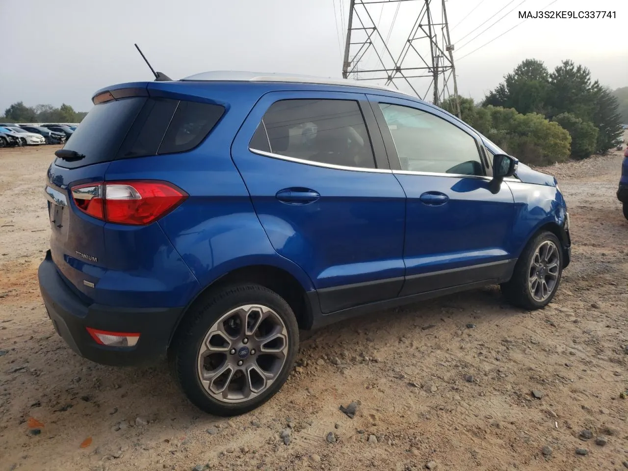 2020 Ford Ecosport Titanium VIN: MAJ3S2KE9LC337741 Lot: 73775004