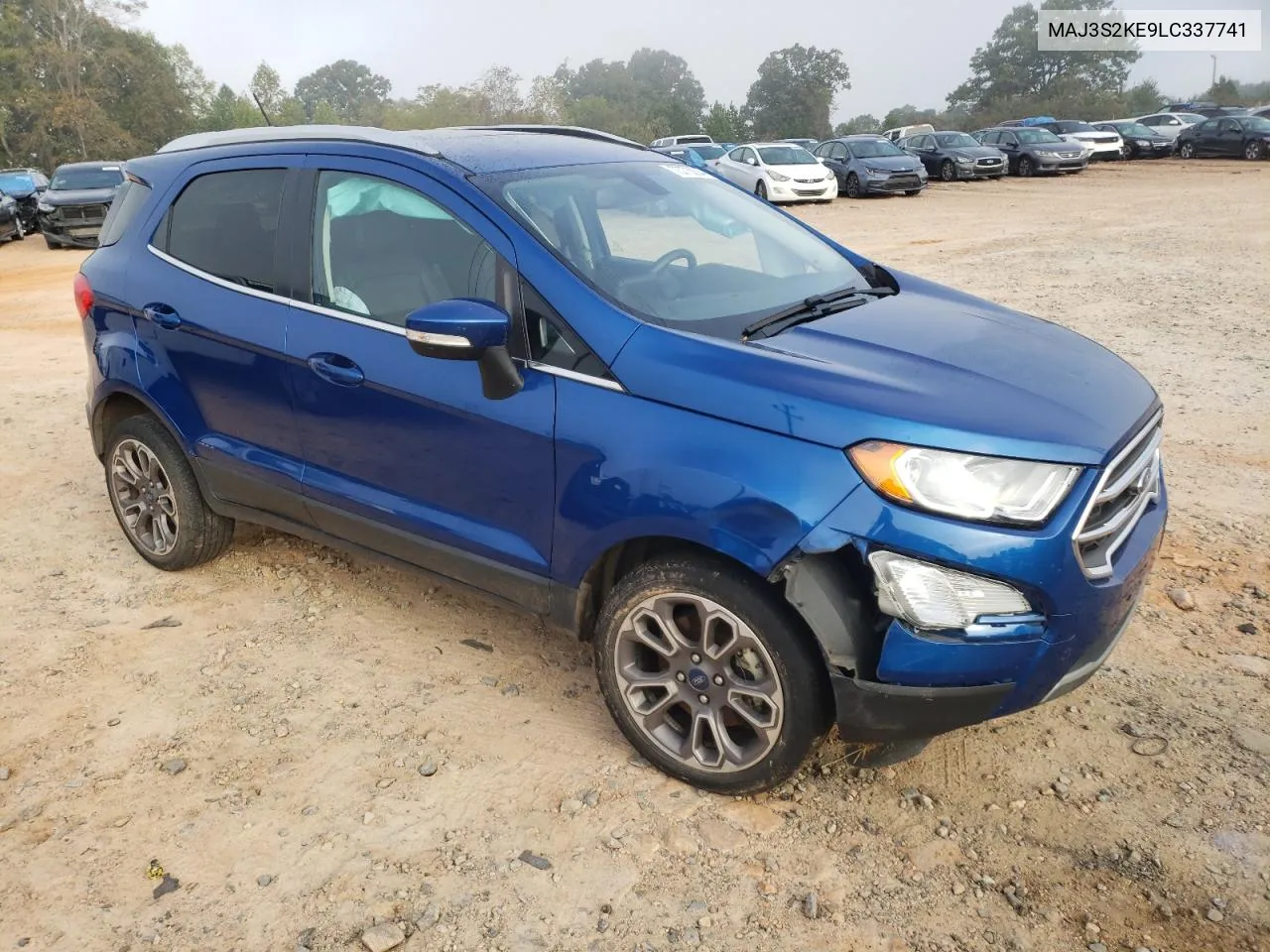 2020 Ford Ecosport Titanium VIN: MAJ3S2KE9LC337741 Lot: 73775004