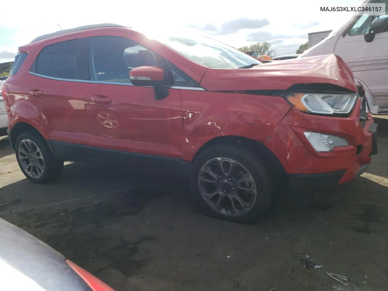 2020 Ford Ecosport Titanium VIN: MAJ6S3KLXLC346157 Lot: 74007824