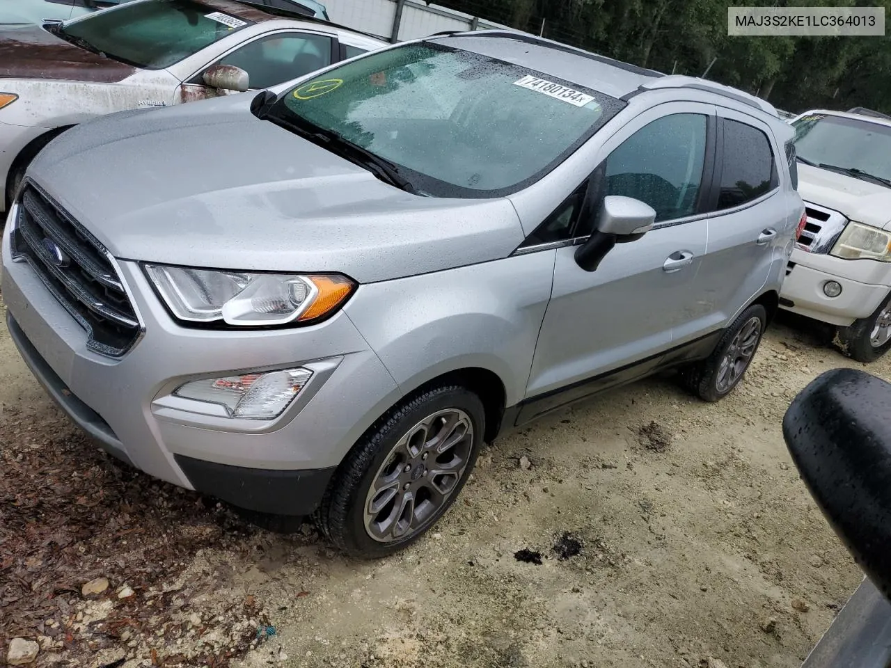 2020 Ford Ecosport Titanium VIN: MAJ3S2KE1LC364013 Lot: 74180134