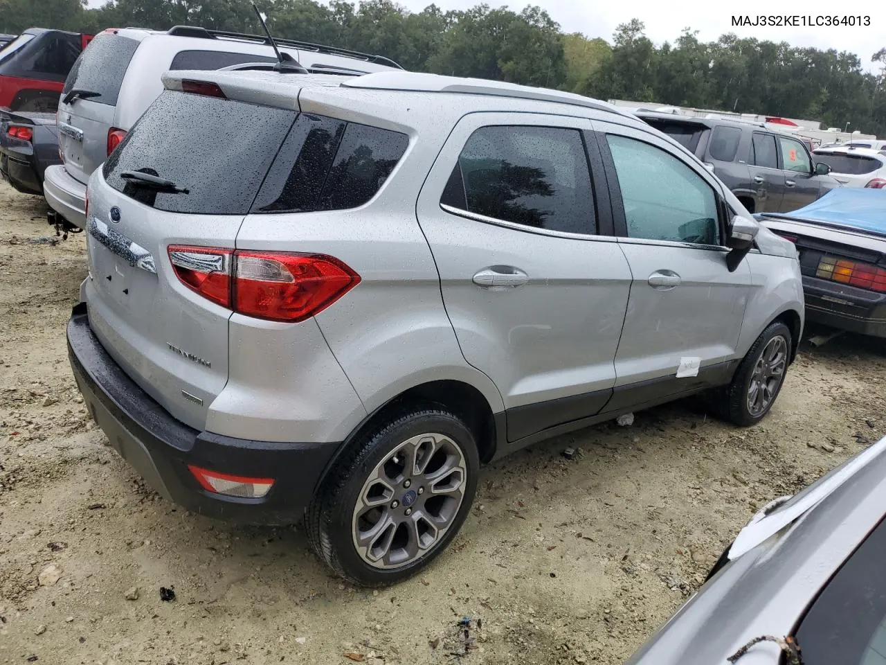 2020 Ford Ecosport Titanium VIN: MAJ3S2KE1LC364013 Lot: 74180134