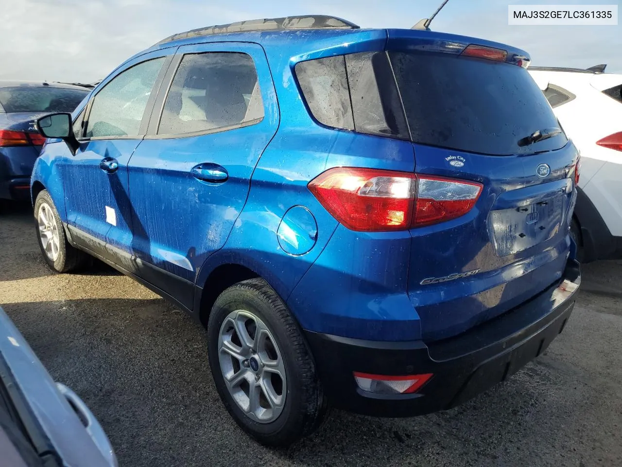 2020 Ford Ecosport Se VIN: MAJ3S2GE7LC361335 Lot: 74221294