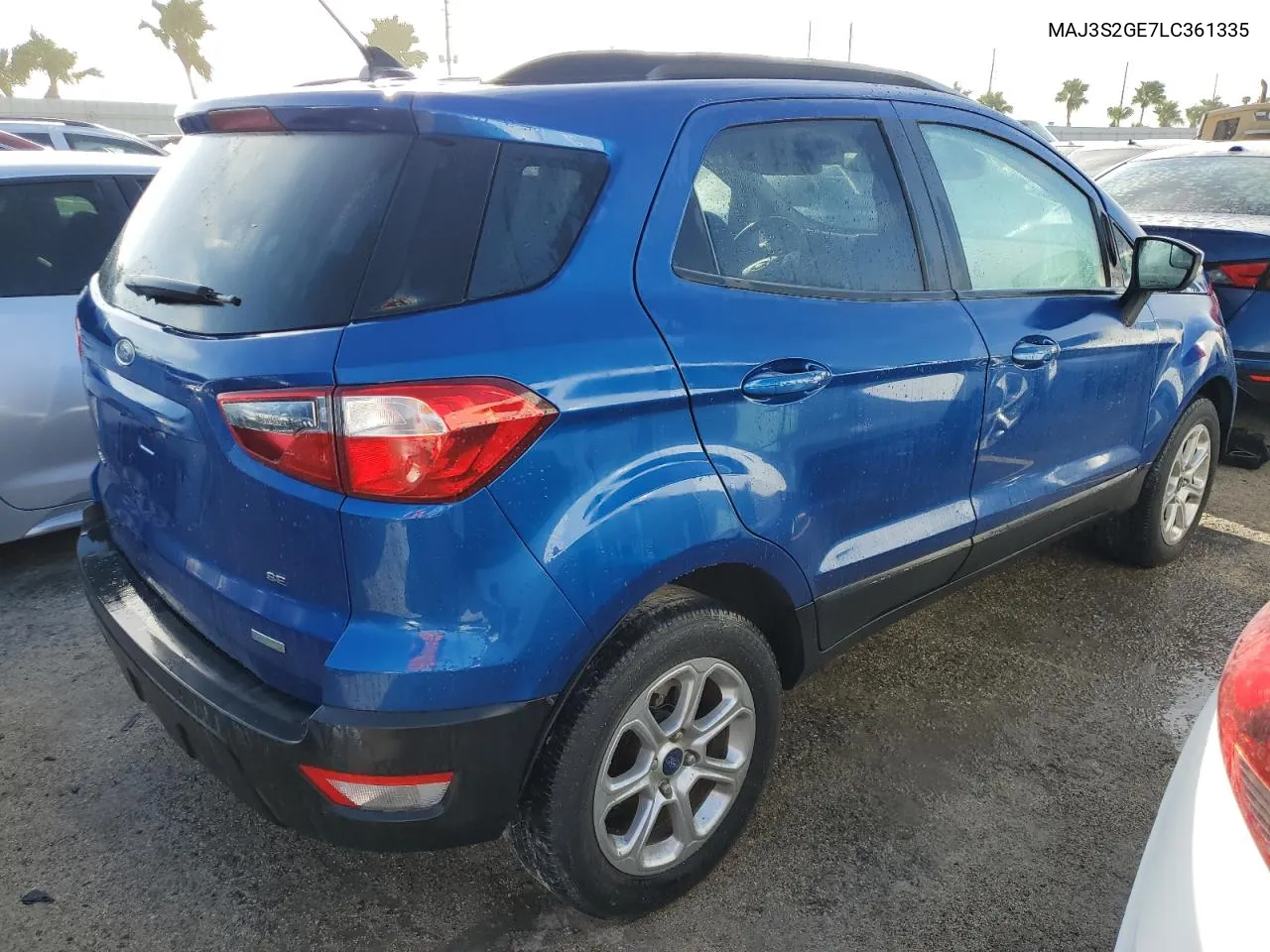 2020 Ford Ecosport Se VIN: MAJ3S2GE7LC361335 Lot: 74221294