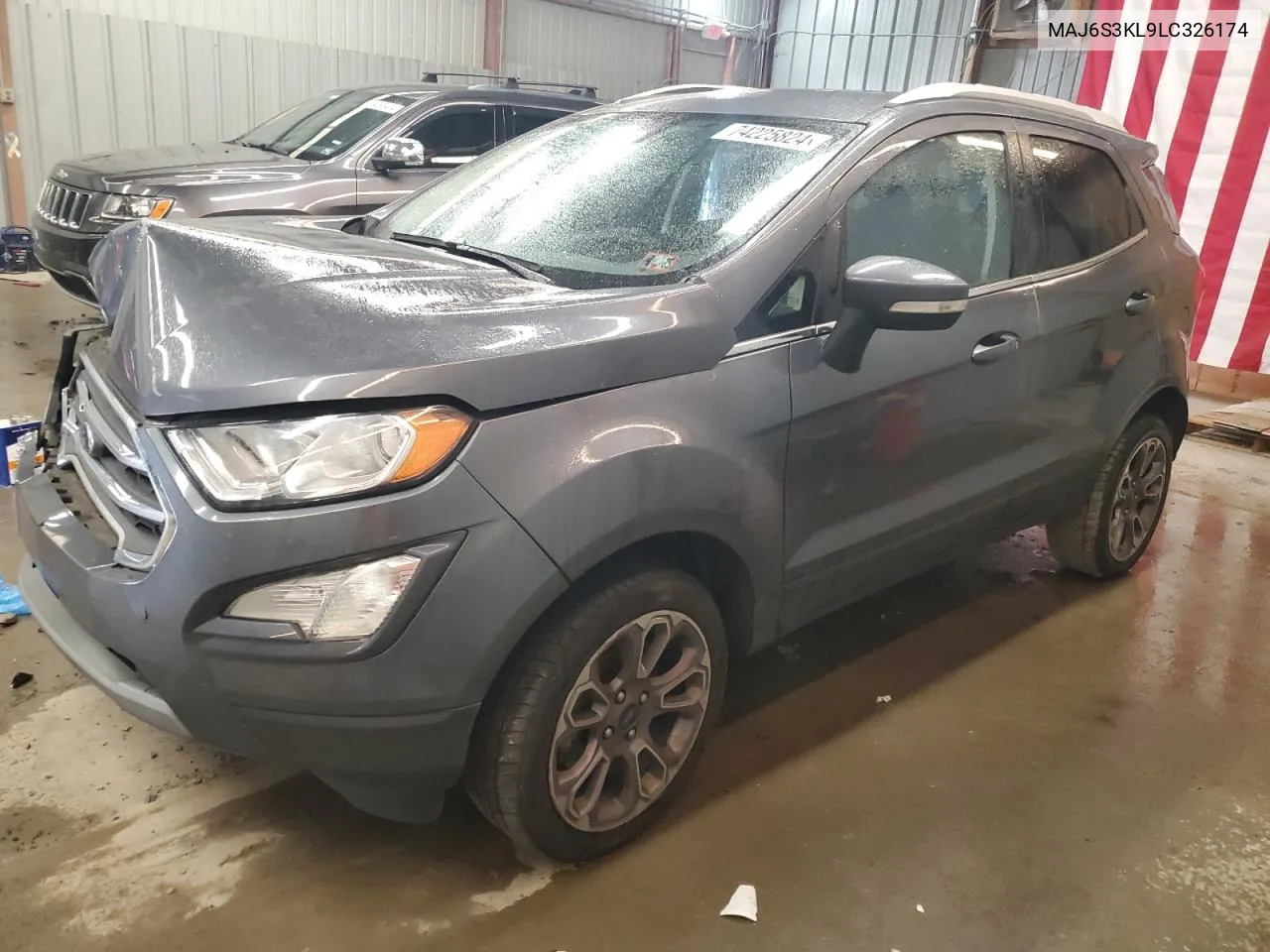 2020 Ford Ecosport Titanium VIN: MAJ6S3KL9LC326174 Lot: 74225824