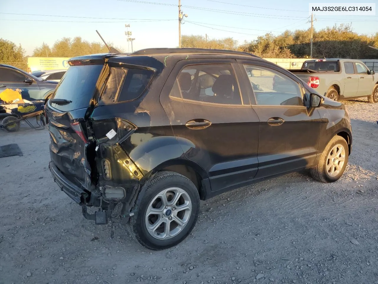 2020 Ford Ecosport Se VIN: MAJ3S2GE6LC314054 Lot: 74337904