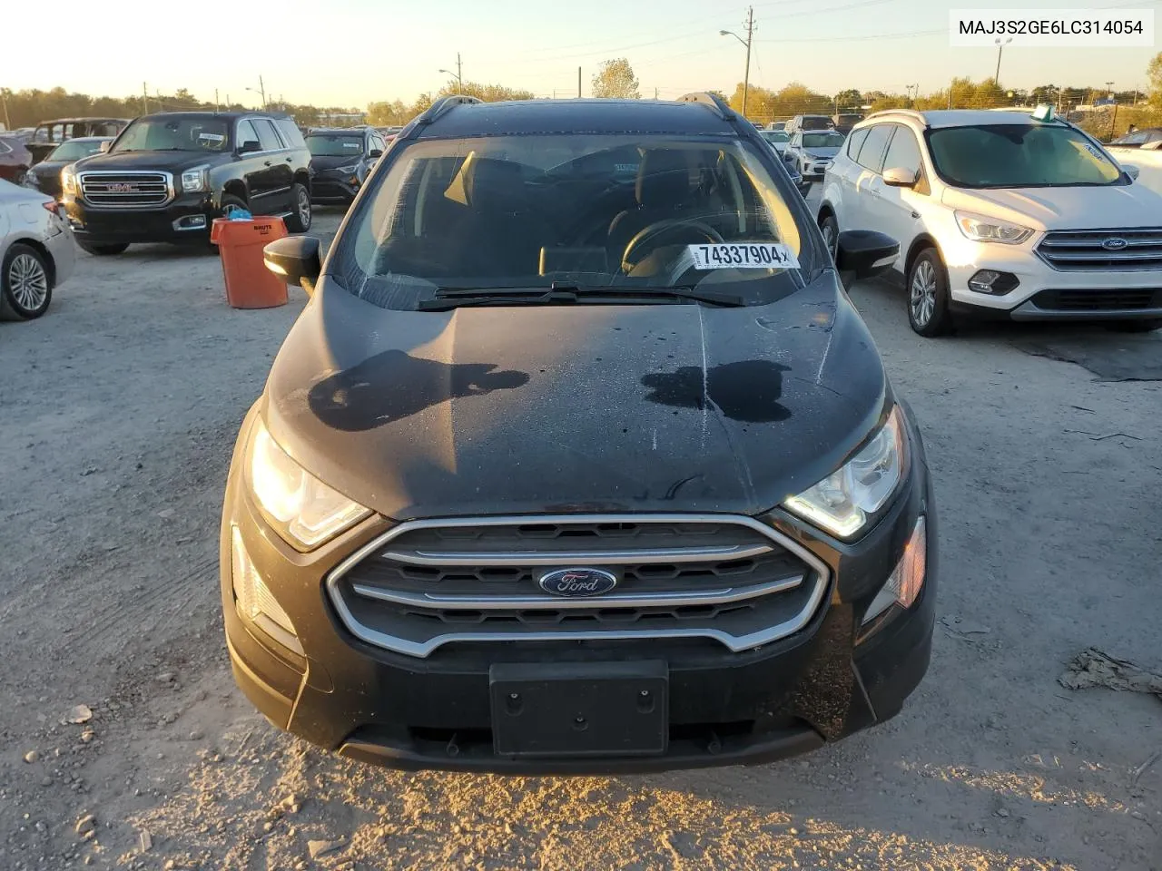 2020 Ford Ecosport Se VIN: MAJ3S2GE6LC314054 Lot: 74337904