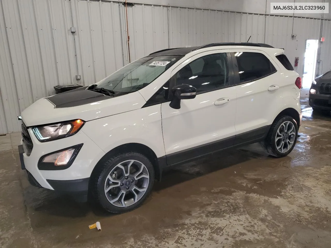 2020 Ford Ecosport Ses VIN: MAJ6S3JL2LC323960 Lot: 74357724