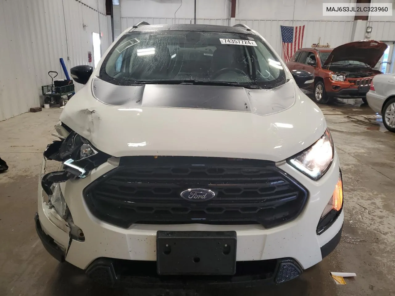 2020 Ford Ecosport Ses VIN: MAJ6S3JL2LC323960 Lot: 74357724