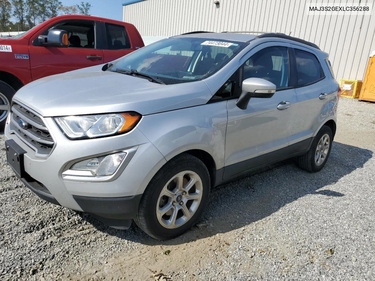 2020 Ford Ecosport Se VIN: MAJ3S2GEXLC356288 Lot: 74473044