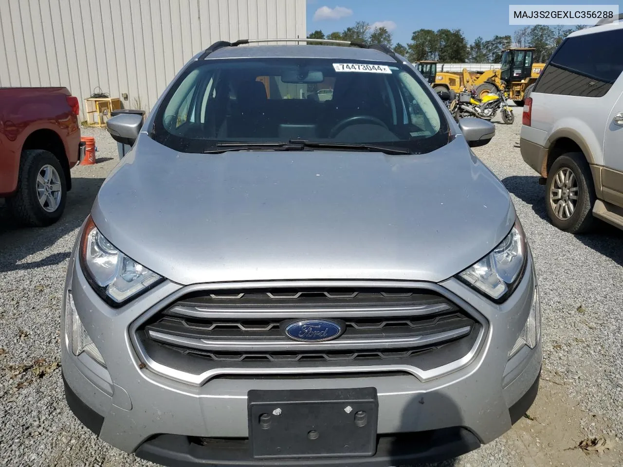 2020 Ford Ecosport Se VIN: MAJ3S2GEXLC356288 Lot: 74473044