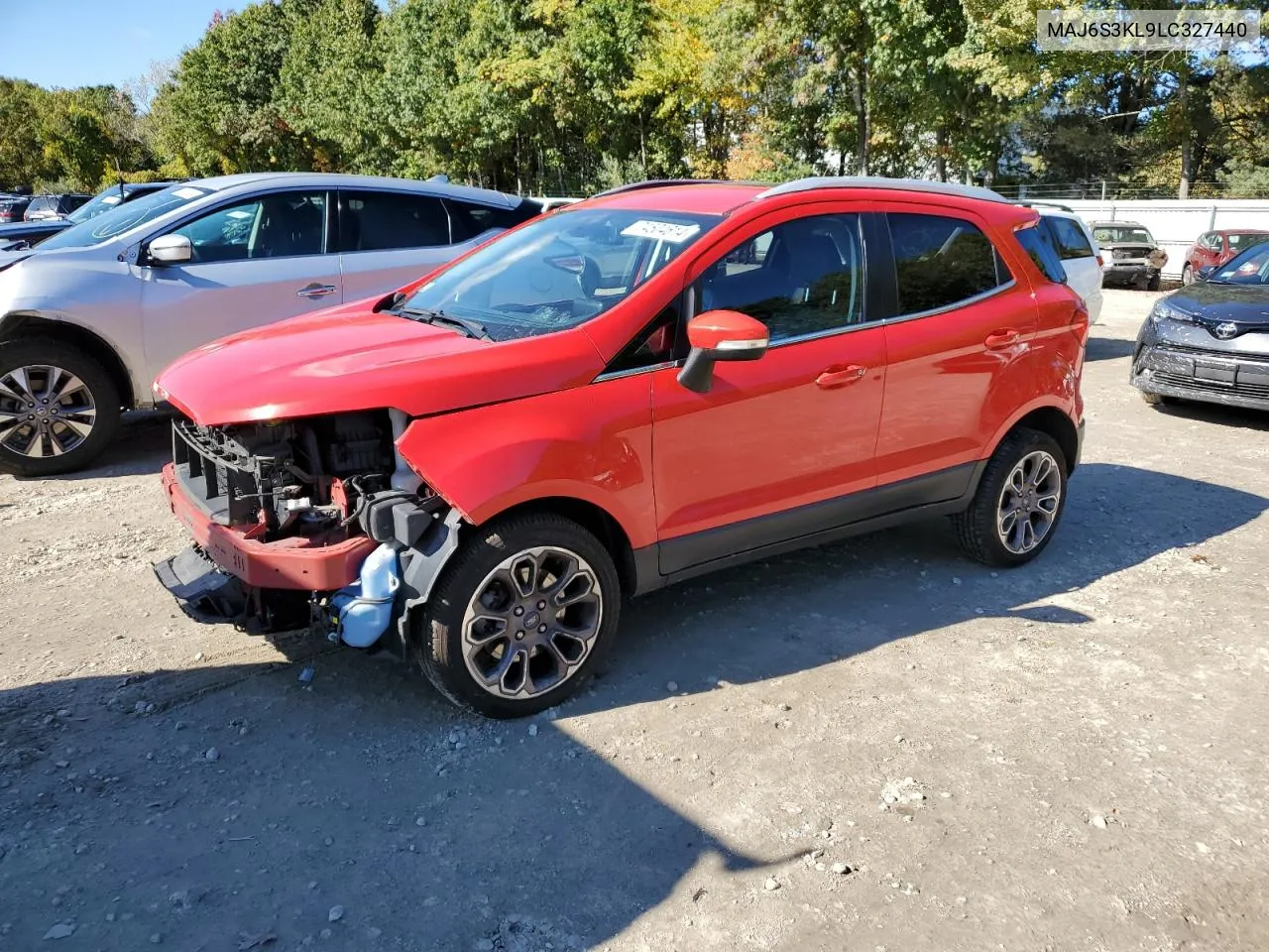 2020 Ford Ecosport Titanium VIN: MAJ6S3KL9LC327440 Lot: 74504614