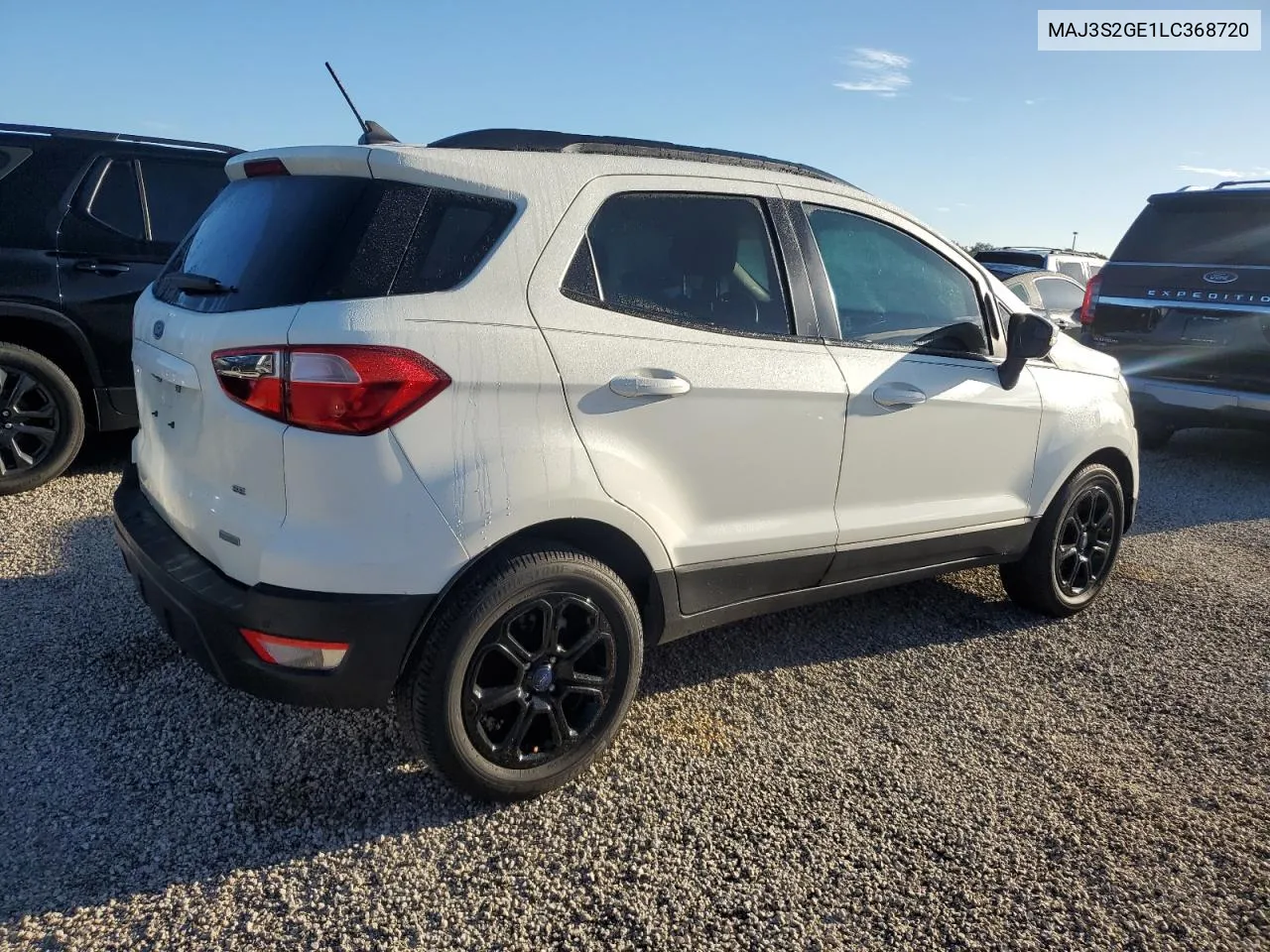 2020 Ford Ecosport Se VIN: MAJ3S2GE1LC368720 Lot: 74513824