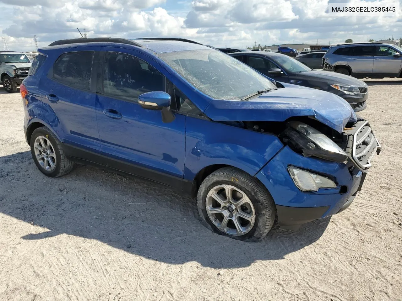 2020 Ford Ecosport Se VIN: MAJ3S2GE2LC385445 Lot: 74549854