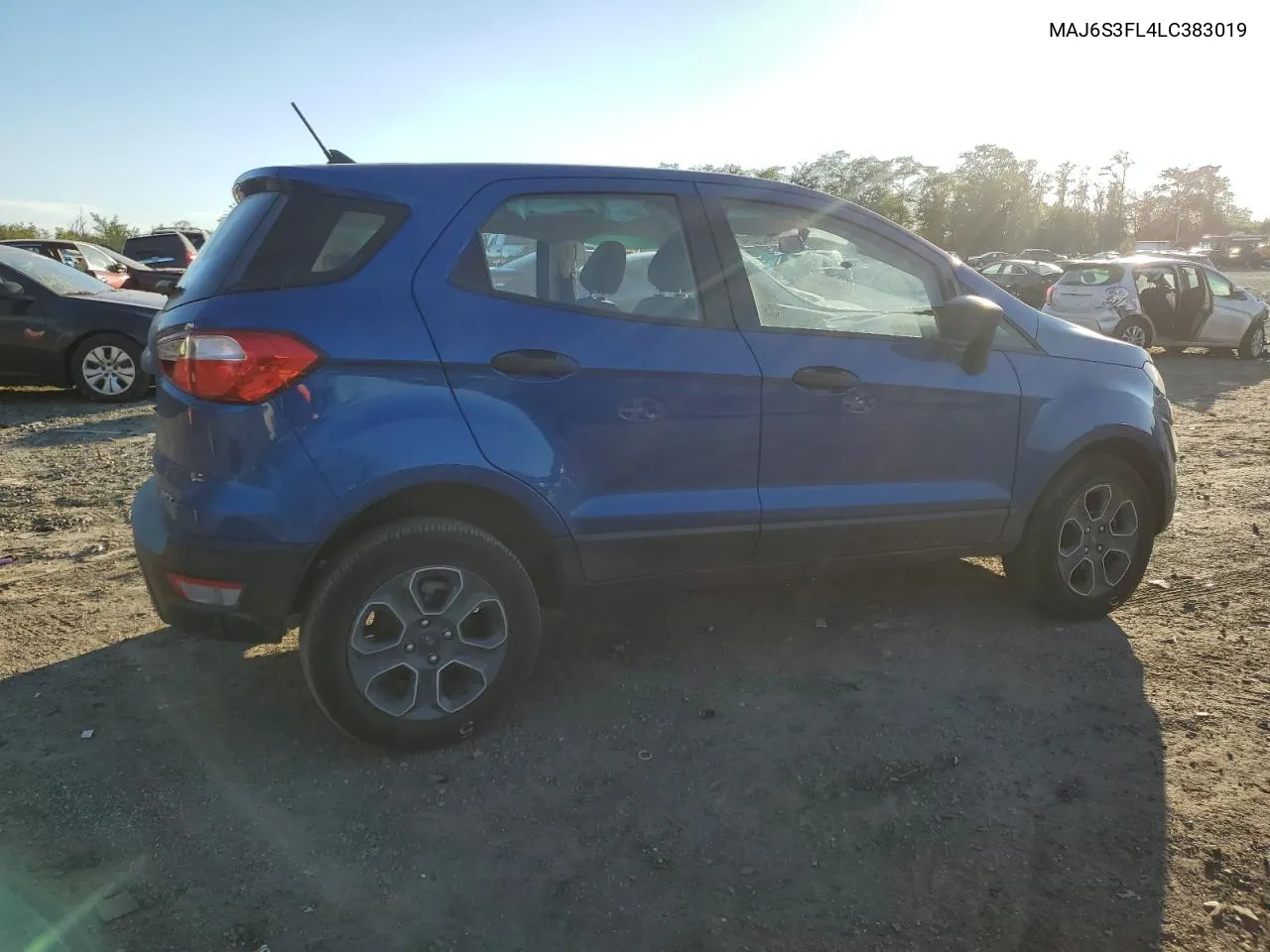 2020 Ford Ecosport S VIN: MAJ6S3FL4LC383019 Lot: 74721234