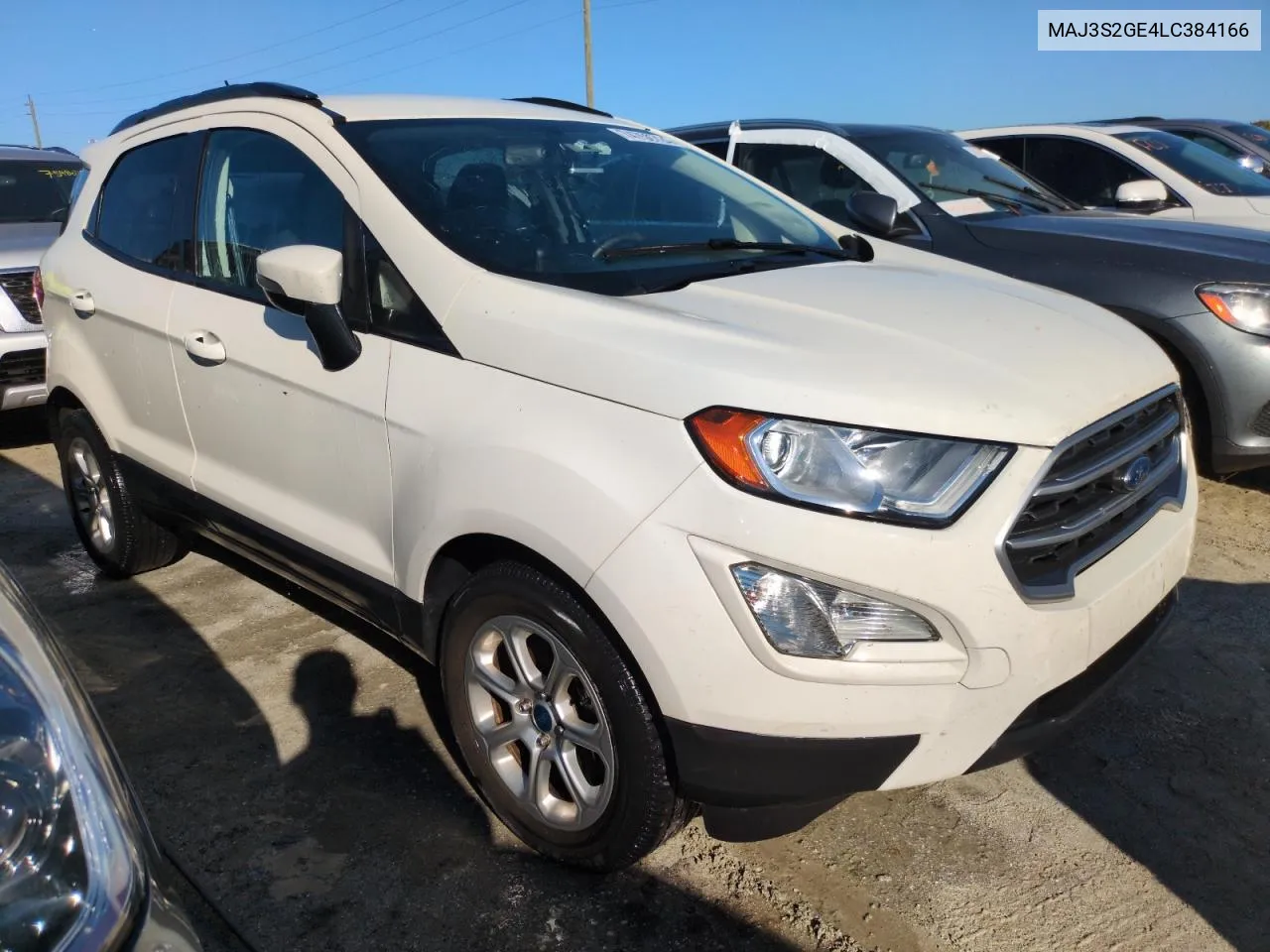 2020 Ford Ecosport Se VIN: MAJ3S2GE4LC384166 Lot: 74750724