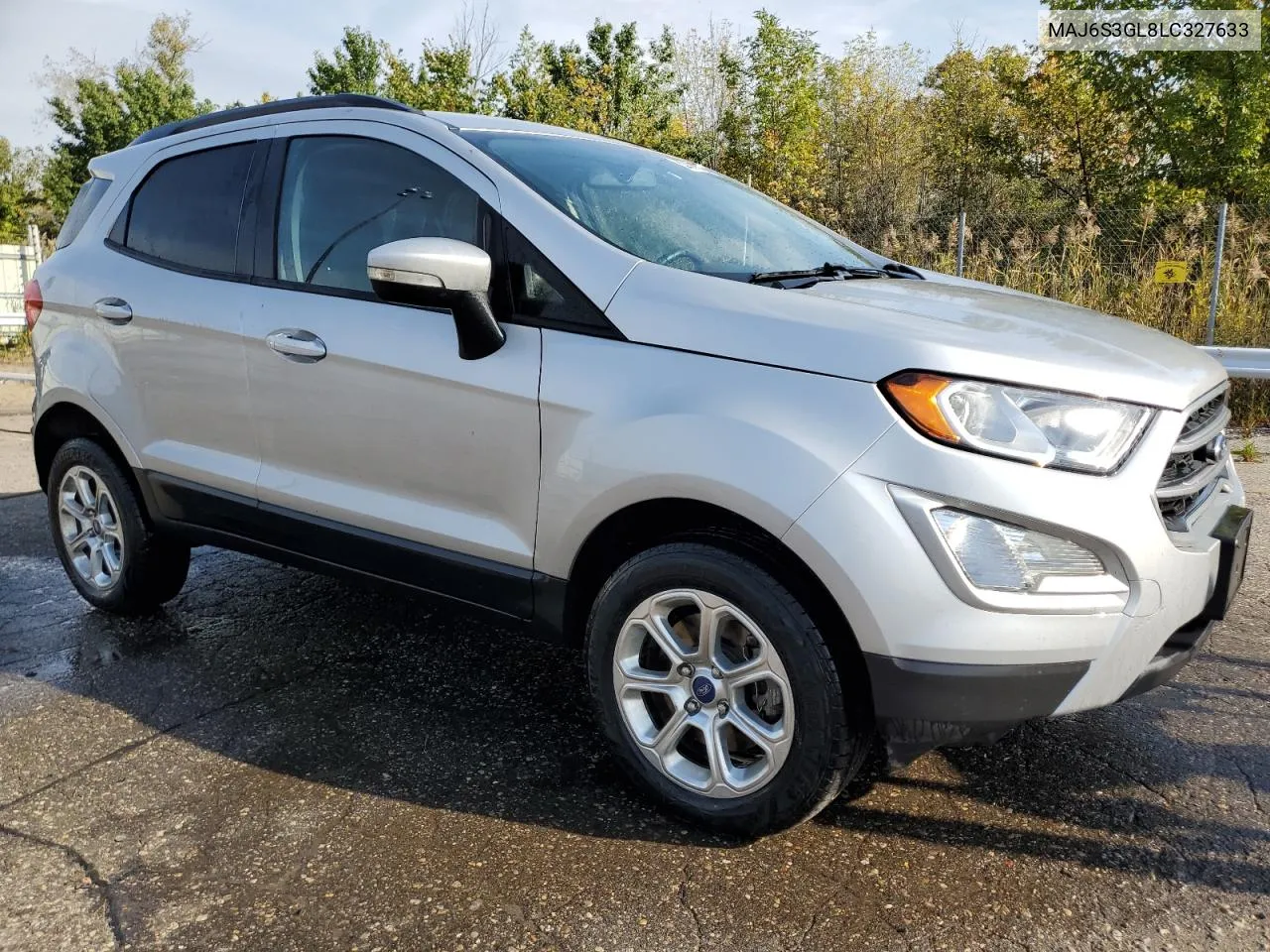 2020 Ford Ecosport Se VIN: MAJ6S3GL8LC327633 Lot: 74763424