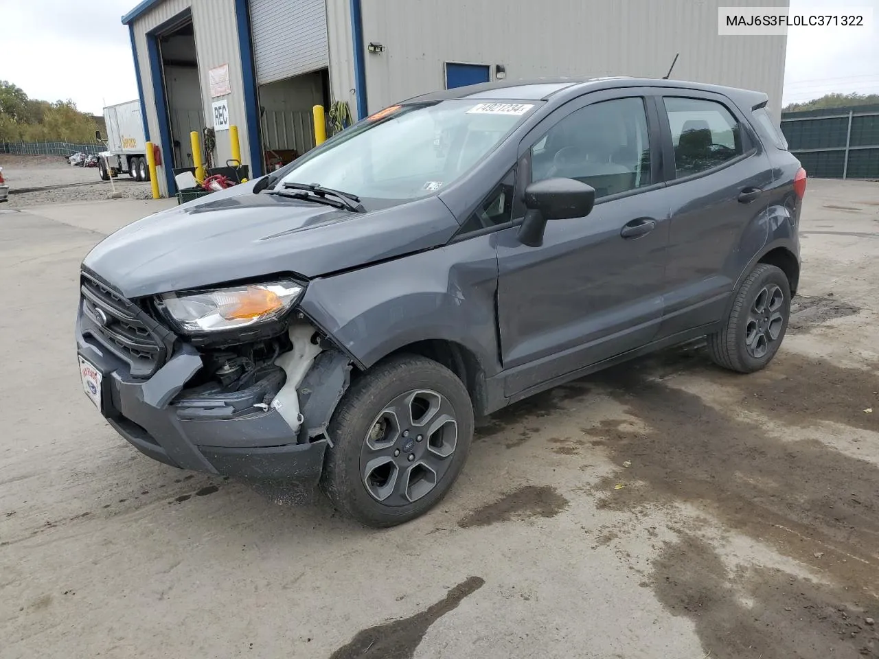 MAJ6S3FL0LC371322 2020 Ford Ecosport S