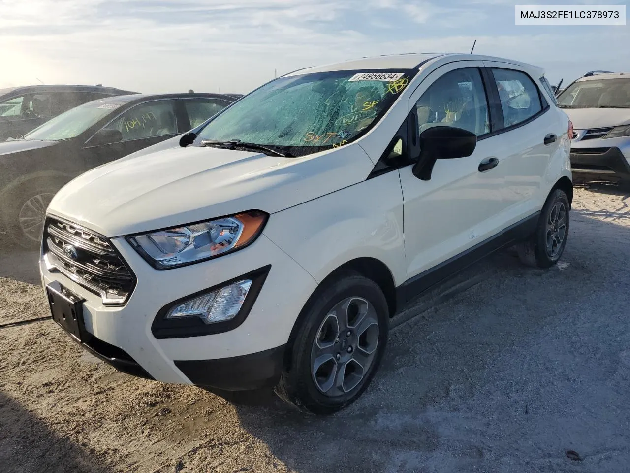 2020 Ford Ecosport S VIN: MAJ3S2FE1LC378973 Lot: 74956634