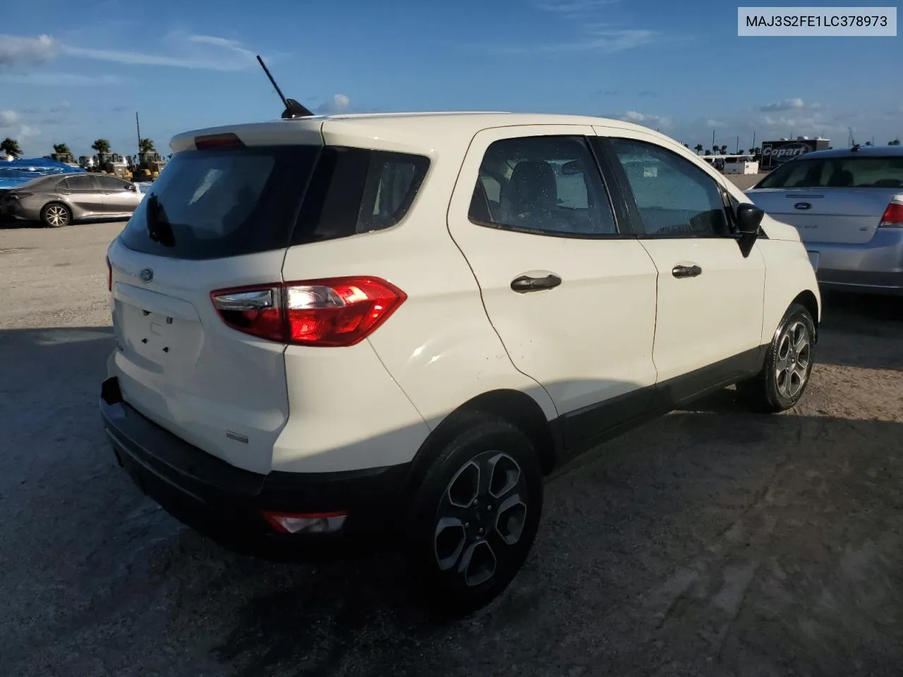 2020 Ford Ecosport S VIN: MAJ3S2FE1LC378973 Lot: 74956634