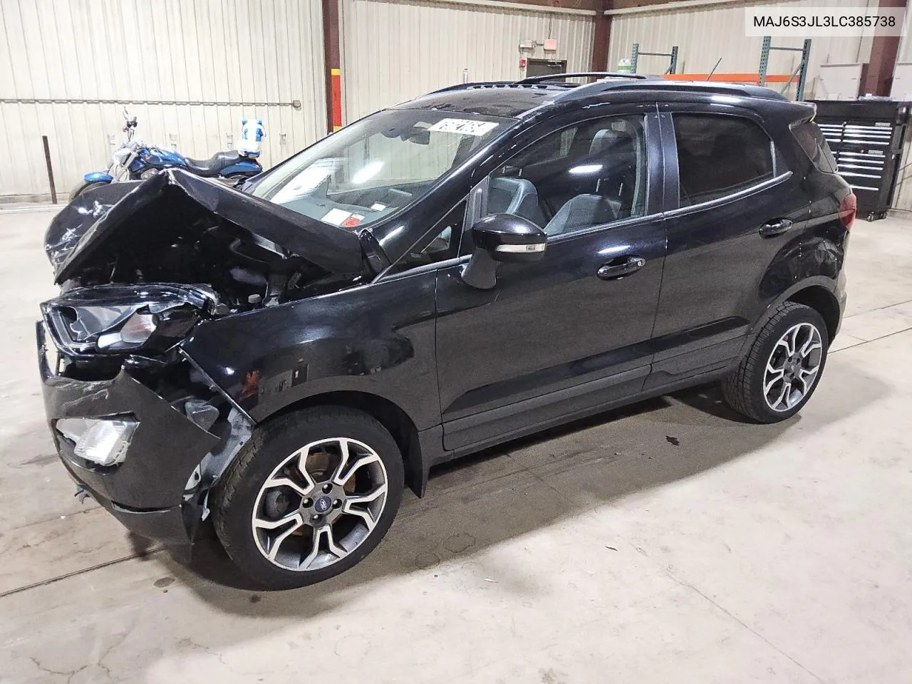 2020 Ford Ecosport Ses VIN: MAJ6S3JL3LC385738 Lot: 75021654