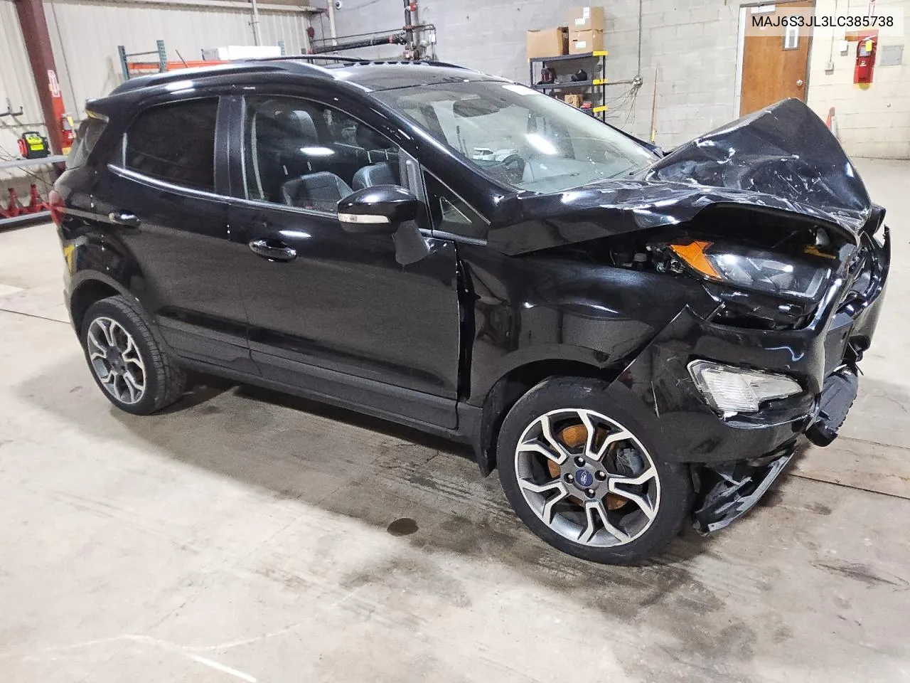 2020 Ford Ecosport Ses VIN: MAJ6S3JL3LC385738 Lot: 75021654