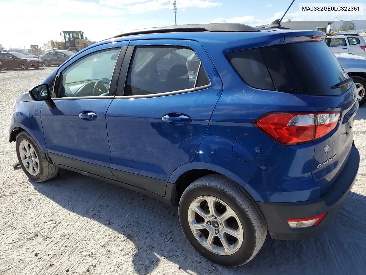 2020 Ford Ecosport Se VIN: MAJ3S2GE0LC322361 Lot: 75302654